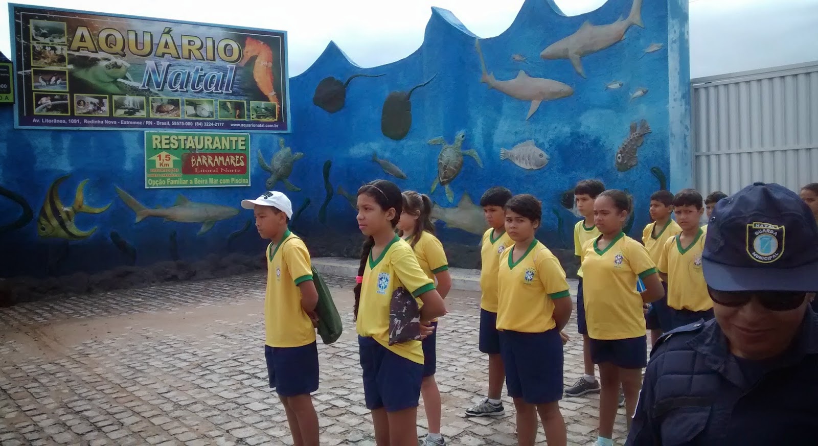Natal/RN – Crianças do projeto Amana visitam o Aquário Natal – Ambiente  Urbano
